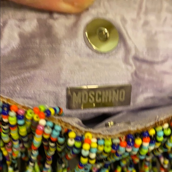 Vintage Moschino beaded handbag - Picture 4 of 11